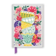 Coperta cărții Jenny Zemanek: Teacups (Foiled Journal) (Flame Tree Notebooks)