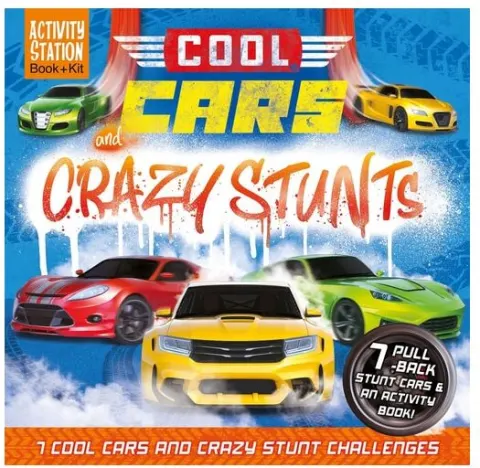 Coperta cărții Cool Cars And Crazy Stunts