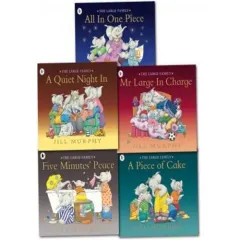 Coperta cărții Large Family Collection Jill Murphy 5 Books Set Children Illustrated Flats