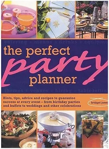 Coperta cărții Perfect Party Planner, Bridget Jones