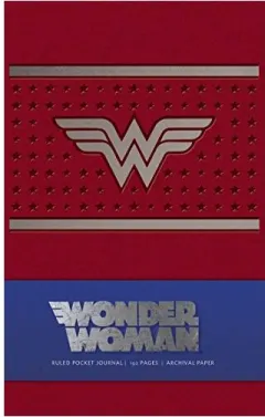 Coperta cărții Wonder Woman Ruled Pocket Journal, Daniel Wallace