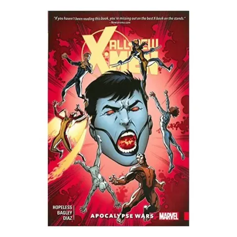 Coperta cărții All-new X-Men: Inevitable, DENNIS HOPELESS
