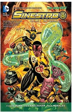 Coperta cărții Sinestro, Vol. 1, CULLEN BUNN
