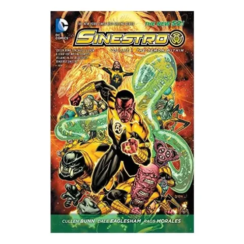 Coperta cărții Sinestro, Vol. 1, CULLEN BUNN
