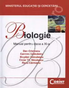 Coperta cărții Biologie. Manual pentru clasa a XI-a