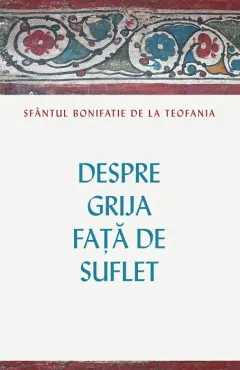 Coperta cărții Despre grija față de suflet