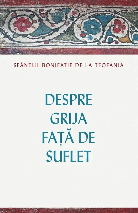 Coperta cărții Despre grija față de suflet