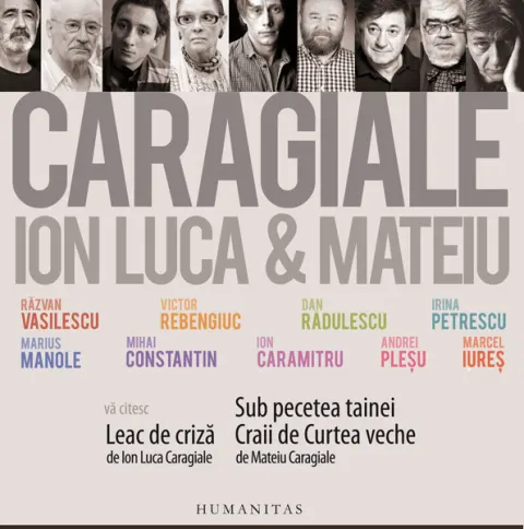 Coperta cărții Pachet 3 CD-uri Caragiale. Ion Luca & Mateiu (audiobook)