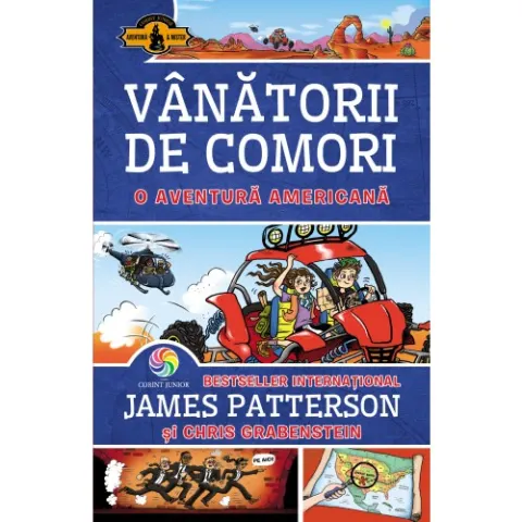 Coperta cărții Vanatorii de comori (vol. 6): O aventura americana
