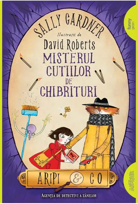 Coperta cărții Aripi & Co (#4). Misterul cutiilor de chibrituri