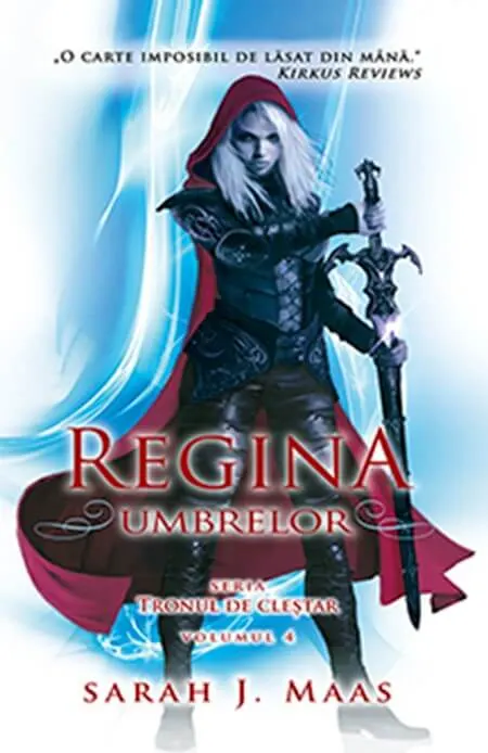 Coperta cărții Regina umbrelor (seria Tronul de cleștar, partea a IV-a)