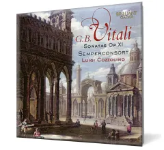 Coperta cărții Vitali: Sonatas Op. XI