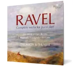 Coperta cărții Ravel: Complete works for piano duet