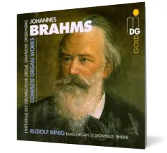 Coperta cărții Johannes Brahms - Complete Organ Works