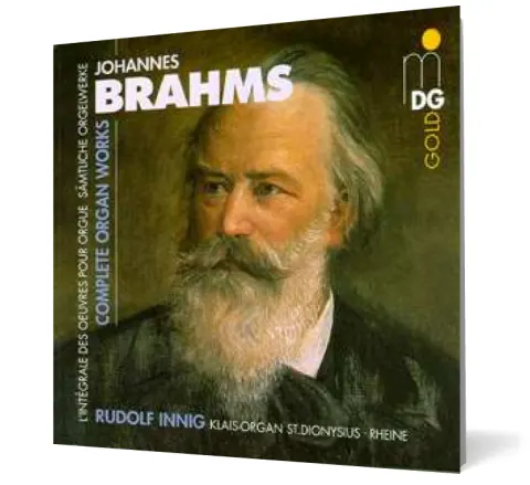 Coperta cărții Johannes Brahms - Complete Organ Works