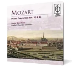 Coperta cărții Mozart - Piano Concertos Nos. 20 & 24