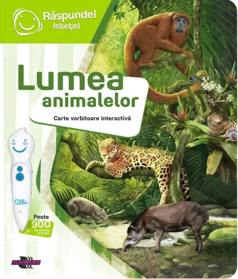 Coperta cărții Raspundel Istetel - Lumea animalelor