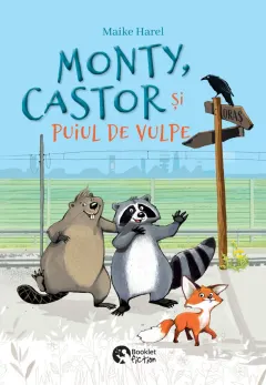 Coperta cărții Monty, Castor și puiul de vulpe