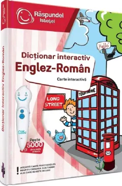 Coperta cărții Raspundel Istetel. Dictionar interactiv Englez-Roman