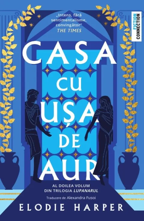 Coperta cărții Casa cu ușa de aur (seria Lupanarul, vol. 2)