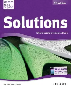Coperta cărții Solutions 2nd Edition Intermediate: Student's Book- REDUCERE 50%