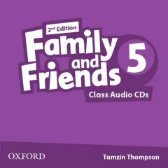 Coperta cărții Family and Friends 2E 5 Class CD (X3)
