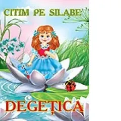 Coperta cărții Citim pe silabe - Degetica