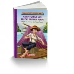 Coperta cărții Aventurile lui Huckleberry Finn