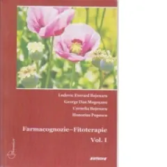 Coperta cărții Farmacognozie - Fitoterapie Vol. I