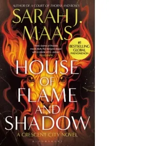 Coperta cărții House of Flame and Shadow. A Crescent City Novel
