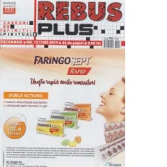 Coperta cărții Rebus Plus. Nr. 12/2019