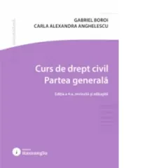 Coperta cărții Curs de drept civil. Partea generala. Editia a 4-a