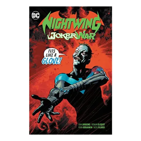 Coperta cărții Nightwing: the Joker war