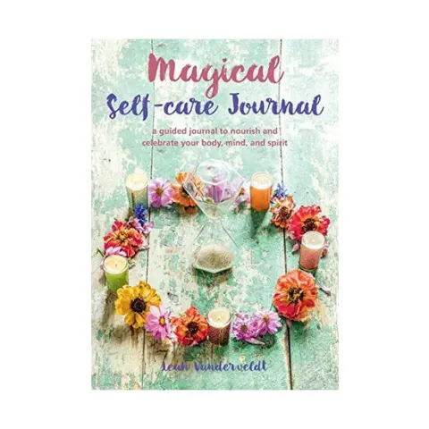 Coperta cărții Magical self-care journal: a guided journal to nourish and celebrate your body, mind, and spirit