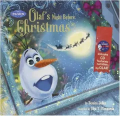 Coperta cărții Olaf's night before Christmas