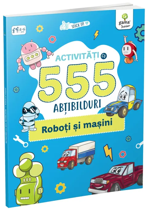 Coperta cărții Roboti si masini
