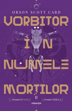 Coperta cărții Vorbitor in numele mortilor