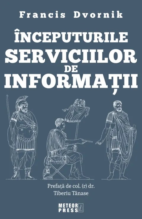 Coperta cărții Începuturile serviciilor de informații