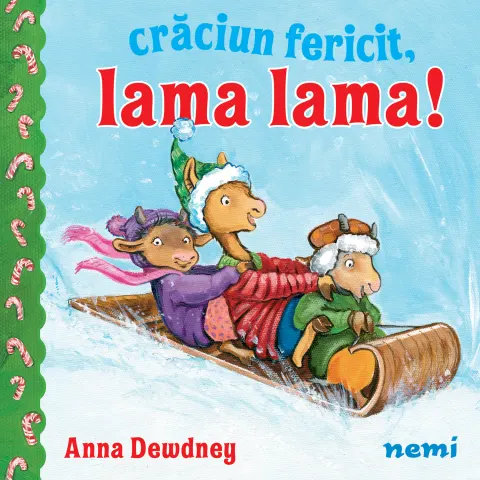 Coperta cărții Crăciun fericit, Lama Lama!