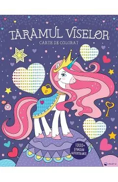 Coperta cărții Taramul viselor. Carte de colorat