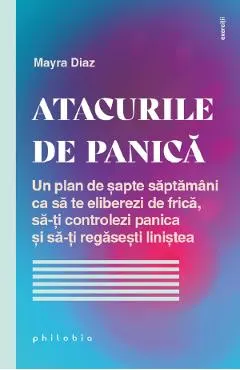 Coperta cărții Atacurile de panica. Un plan de sapte saptamani