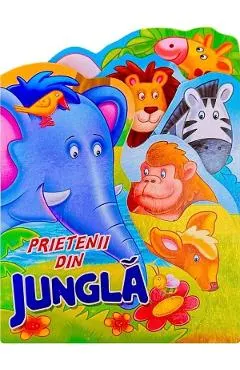 Coperta cărții Prietenii din jungla