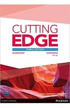 Coperta cărții Cutting Edge Third Edition Elementary Workbook with Key - Sarah Cunningham, Peter Moor, Antony Cosgrove