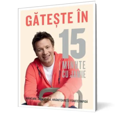 Coperta cărții Gătește în 15 minute cu Jamie