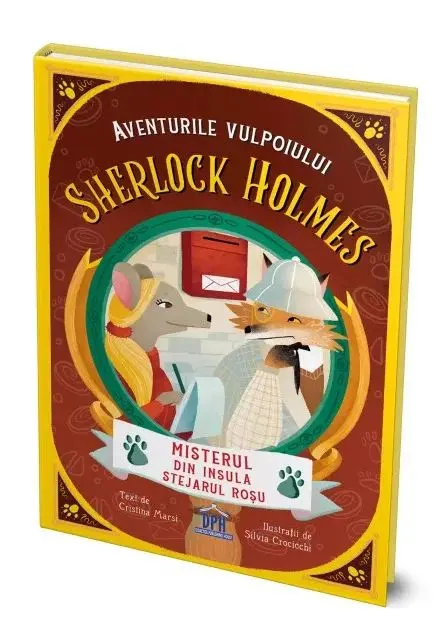 Coperta cărții Aventurile vulpoiului Sherlock Holmes Vol.3: Misterul din insula Stejarul Rosu