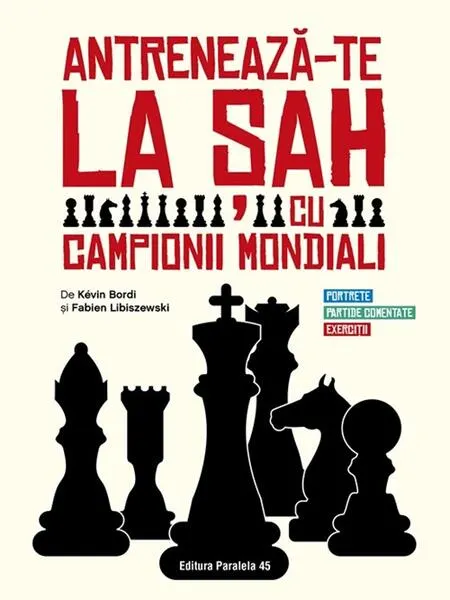 Coperta cărții Antrenează-te la șah cu campionii mondiali