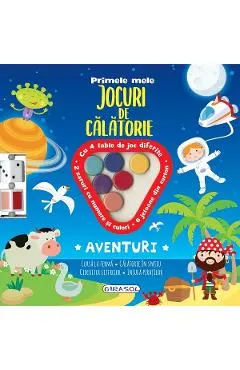 Coperta cărții Jocuri de calatorie: Aventuri