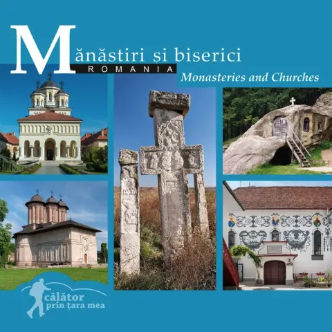 Coperta cărții Manastiri si biserici din Romania