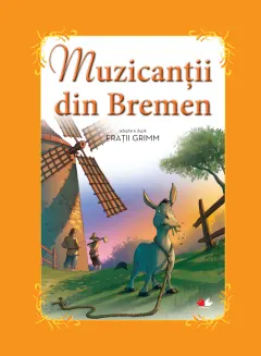 Coperta cărții Muzicanții din Bremen. Carte gigant