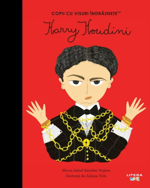 Coperta cărții Harry Houdini. Volumul 58. Copii cu visuri indraznete